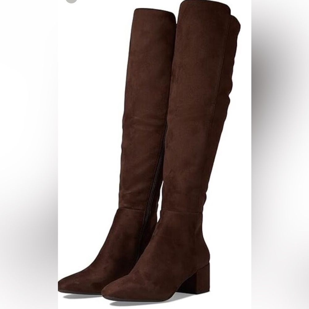 Michael Kors Braden Rising Boots Chocolate 8.5